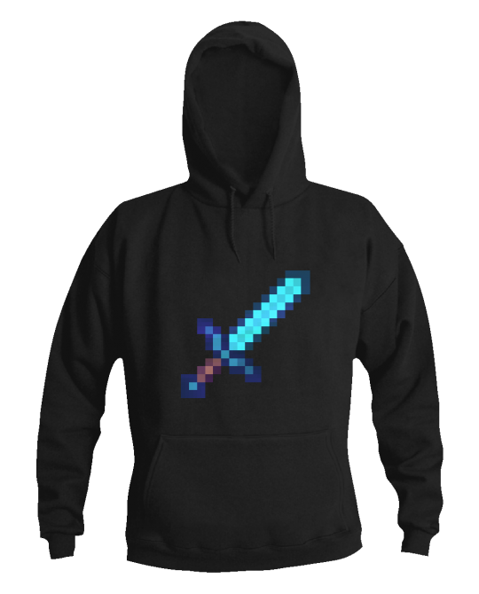 Džemepris minecraft sword blue