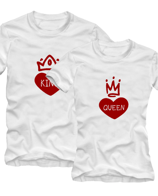 King queen heart