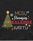 Marškinėliai poroms Mūsų pirmos Kalėdos kartu